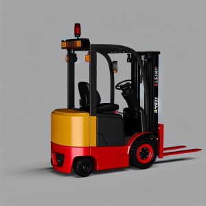 Buy cheap 140mm Ground Clearance Electric Forklift with Optional Side Shifter in Yellow from wholesalers
