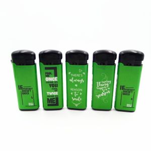 Buy cheap Refillable Dongyi Windproof Gas Lighter with Flip Cover EUR Style and Standard from wholesalers