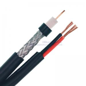 China CCTV cable RG59/U 2C 0.5 Figure 8  video power cable best price RG59+2c power coaxial wholesale on sale