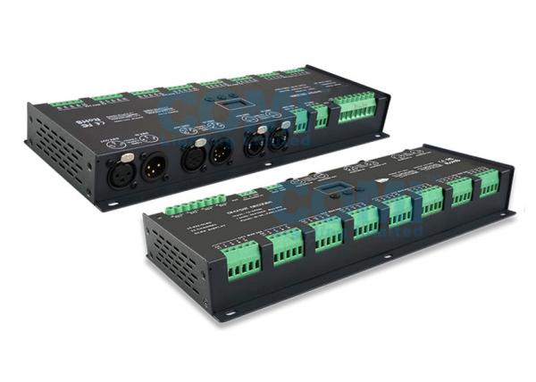 Buy 32CH *3A 2304W LED Controller CV DMX Decoder With Signal Amplifier Function at wholesale prices