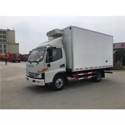Quality 5 Tons JAC Refrigerated Truck , 4x2 Freezer Box Truck 4030*2080*2000mm for sale