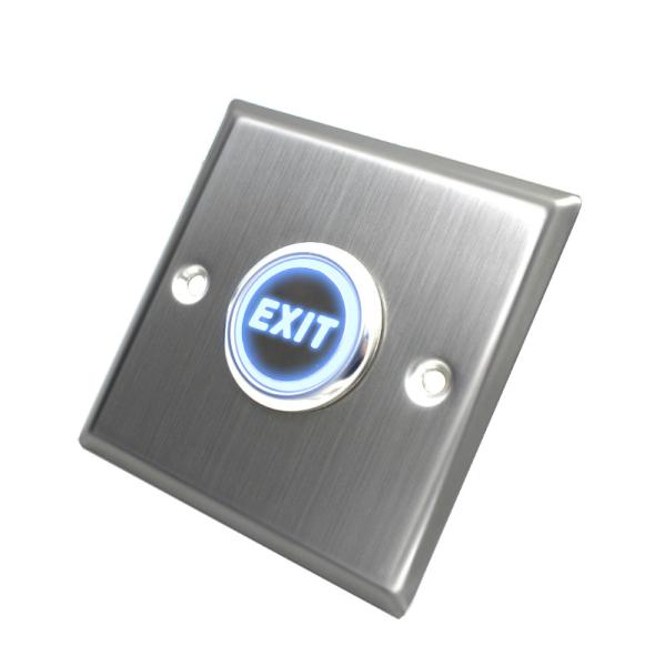 Buy LED Indicator Push to Exit Button for Electric Lock with strong S / S Panel at wholesale prices