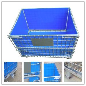 Buy cheap Hot sale metal wire mesh container pallet,collapsible wire mesh from wholesalers