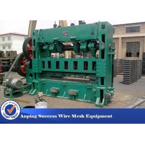 Quality High Speed Expanded Metal Machine No Waste Production 70 Times / Min for sale