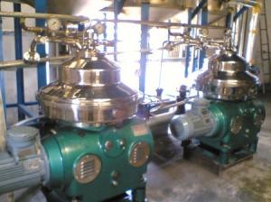 Quality Animal Fat SKF Oil Refining Equipment 70kw Algae Separator for sale