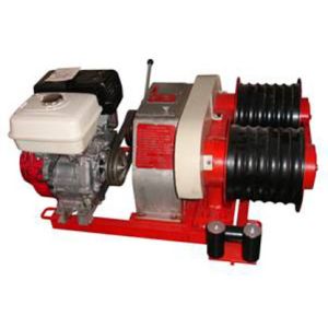 China Construction Tools Cable Winch Puller Gasoline Engine , Diesel Engine on sale