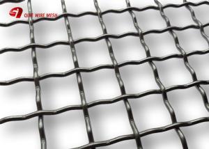 Quality 1-1.5m Stainless Steel Crimped Woven Wire Mesh For Bbq Grill for sale