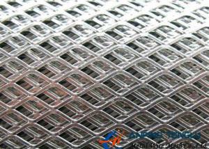 Quality Diamond Flattened Expanded Metal Wire Mesh Small Hole 8mm Thick for sale