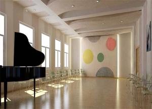 Quality Music Room Decoration 3d Acoustic Wall Panels Touchable Moistureproof for sale