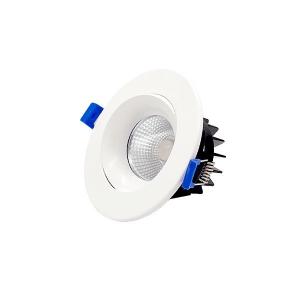 Quality White Gimbal 12w Dimmable Led Downlights 4inch 60Hz Frequency for sale