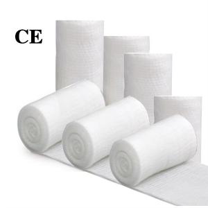 China Breathable Antimicrobial Adhesive Dressing Roll Surgical Gauze Roll Nonwoven on sale