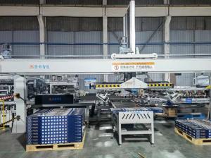 Quality PLC Glue Floor Packing Machine 1.5KW 220V for sale