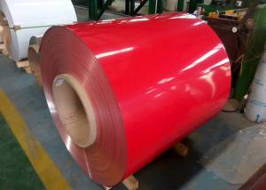 China Powder Spraying Coated Aluminum Sheet , Protective Film Aluminum Sheet Roll on sale
