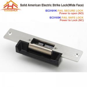 Quality Wide Face Door Electric Strike Lock Access Control With Fail Secure Or Fail Safe Function for sale