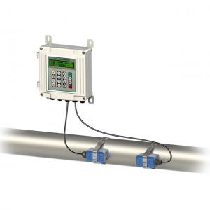 China Dual Channel Ultrasonic Flow Meter Ultrasonic Water Flow Meter FMT-MF120 on sale
