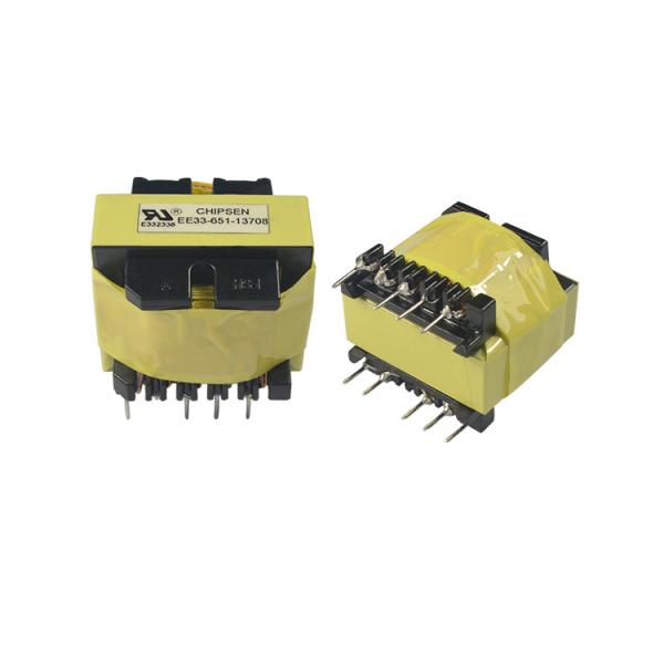 Buy High Frequency Stepdown Transformers Power Transformers for 120V Input Voltage and EE33 Custom 220v to 24v Transformer Coil at wholesale prices
