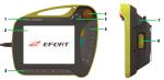 Collaborative robots with drag or self teaching function suitable for 3C
