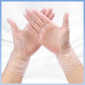 China Disposable PVC Transparent Gloves Oilproof Food Grade Disposable Gloves on sale