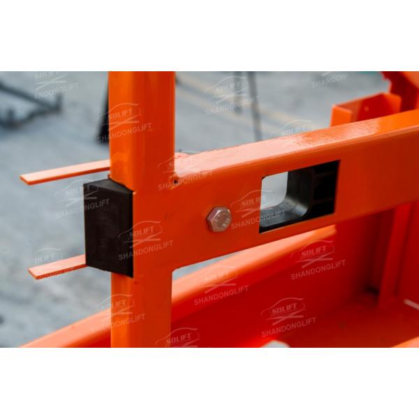 8m Electric Battery Power Self Propelled Elevating Work Platforms / Aerial Lift Scaffolding