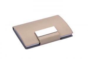 Quality Debossing Personalized Business Card Holder Zinc Alloy Metal Business Card Holder for sale