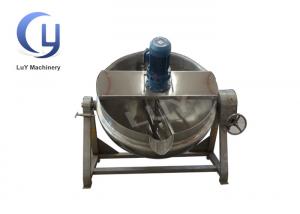 Quality 36 - 72r/Min Steam Jacketed Kettle Stainless Steel 30KW For Mixing for sale
