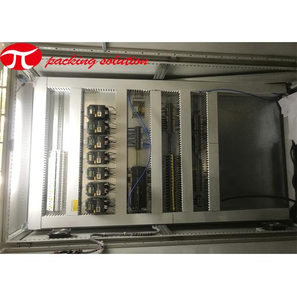 3KW Automatic Horizontal Bearing Packing Machine With Feeing Out Feeding Roller Conveyor