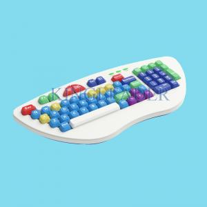 China Customized computer keyboard designed especially for children color keyboard K-900 on sale