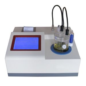 Buy cheap Laboratory Karl Fischer Coulometric Moisture Titrator Oil Water Content Test from wholesalers