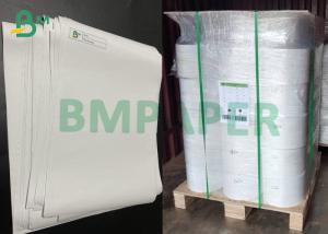 Quality 65gsm White Thermal Paper Roll 640mm 795mm ATM Paper Ticket Printing for sale