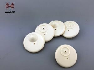 Quality EAS Retail Security Beige Color RF Hard Tag 8.2MHz R50 For Clothes Display for sale