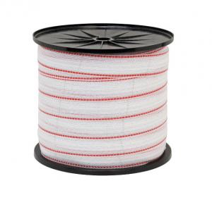 Quality 260kg Strength Plastic Spool Poly Coated Electric Fence Wire for sale
