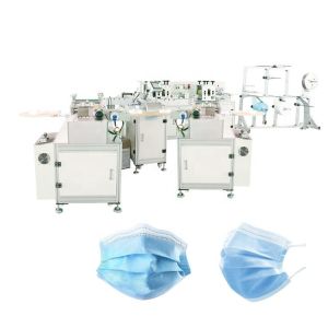 Buy cheap 1800kg Semi Auto Face Mask Machine , Disposable Mask Production Machine from wholesalers