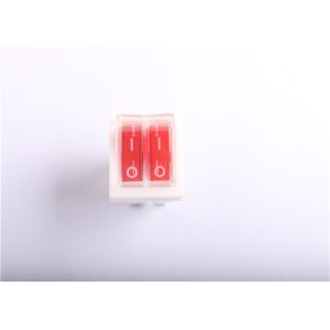Buy cheap DPDT DPST Rocker Switch Illuminated , 4 Pin 6 Pin Lens Single Mini Momentary from wholesalers