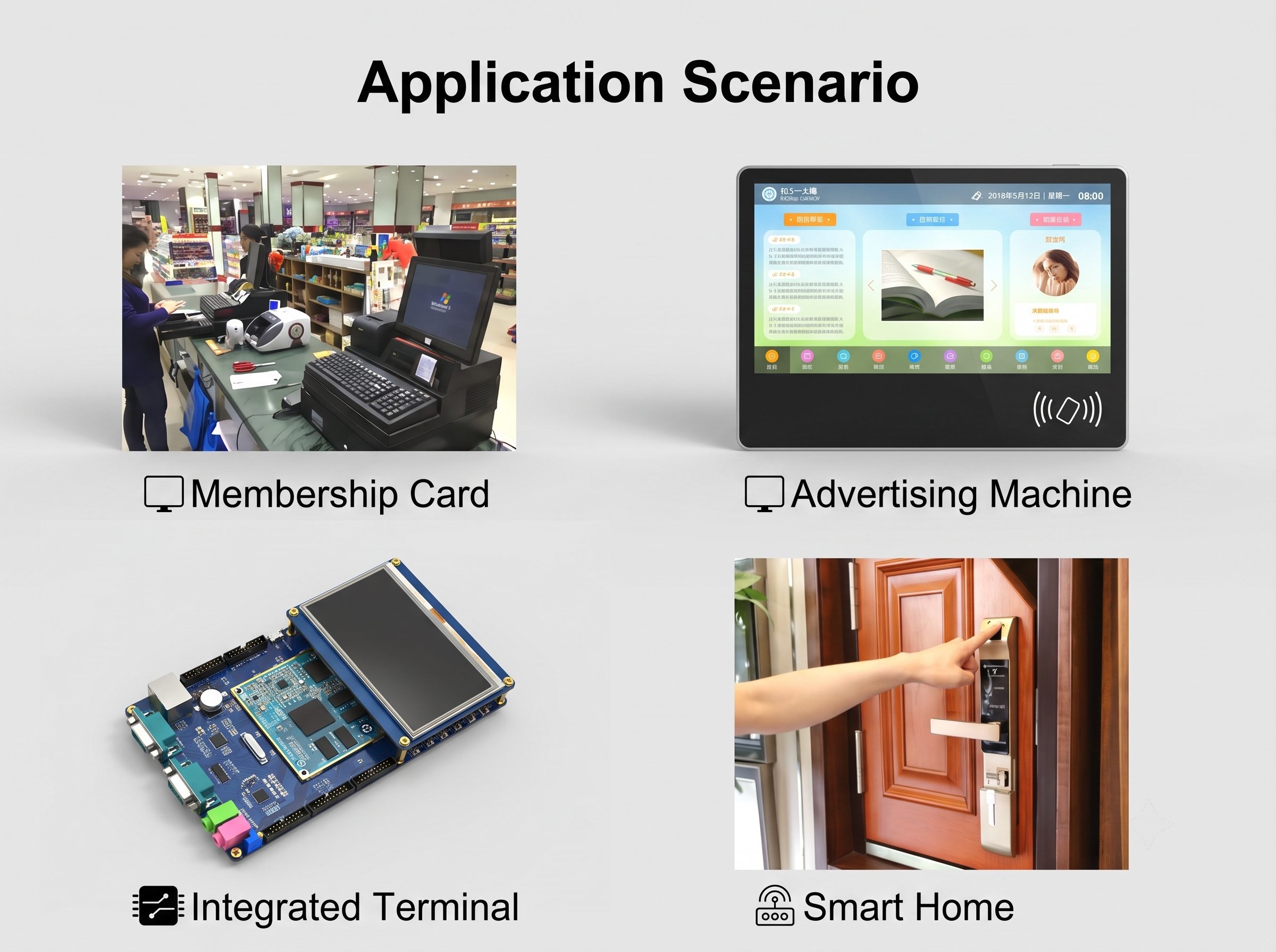 M8-WD-UH-00 RFID Card Reader Module IC Card Reader S50 Contactless 14443A Protocol IC Card Issuer USB Interface