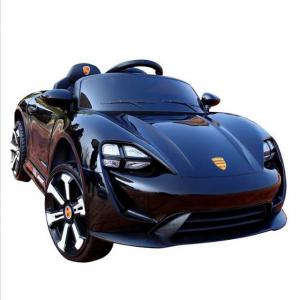 China Rechargeable Black color Kids Toy car 6V4ah*2 Electric Ride On Car on sale