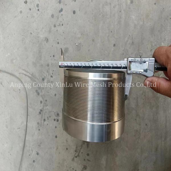 Container Fit Continuous Slot Screen Pipe with 2.9m or 5.8m Length
