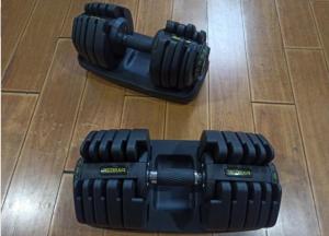 China Exercise Cement Adjustable 12.5lbs Gym Fitness Dumbbell on sale