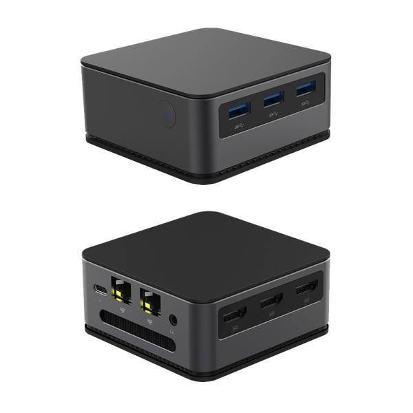 Buy Intel Alder Lake N95 4 Core 4 Thread Mini PC With LPDDR5 12G 2 Ethernet And WiFi at wholesale prices