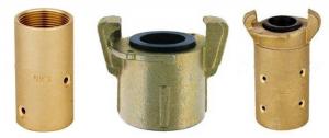 Quality Brass Sandblast Hose Couplings , Sandblast Nozzle Holder OEM / ODM Available for sale