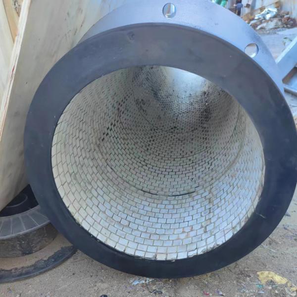 Mining Dredge Ceramic Lined Hose Wear Resistant For Slurries