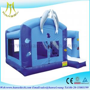 China Hansel large giant commercial rental use inflatable obstacle course bouncer on sale