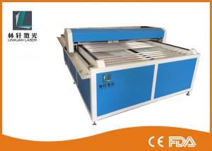 Quality Flat Bed Glass Tube CO2 Laser Engraving Cutting Machine For Wooden Arts / Crafts for sale