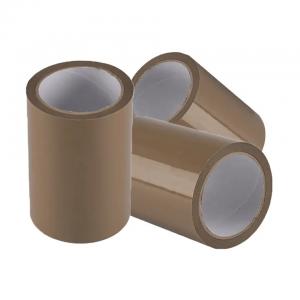 China Dark Brown Carton Sealing Bopp Brown Tape Self Adhesive on sale