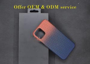 Quality Customized Color iPhone Aramid Case For iPhone 11 Pro Max iPhone Carbon Case for sale
