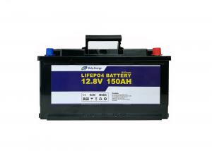 Quality Marine Electric Tricycle 12V 150Ah Lifepo4 Battery Lithium Ion Battery For Motorhome for sale