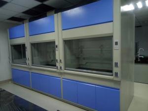 CE Approved All Steel Laboratory Fume Cupboard Integral Design Standard Type Fume Hood