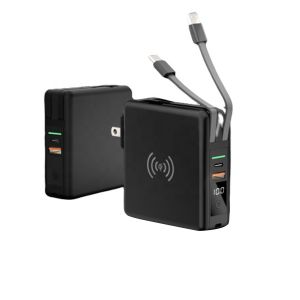 Buy cheap AU US EU Plug Pad 15w QC3.0 Wireless Charger Power Bank from wholesalers