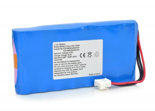 Buy 14.4 Volt Battery Pack 5200mAh Li-Ion Battery For COMEN CM-1200A ECG - ICR18650 at wholesale prices