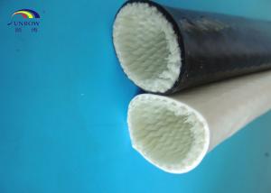 Eco-friendly Silicone Resin Coated Fiberglass Braided Sleeving -65℃ ~ 260℃