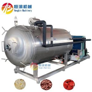 Quality Silicone Oil Heating Commercial Freeze Dried Fruit Machine for Meat Fish Vegetable for sale
